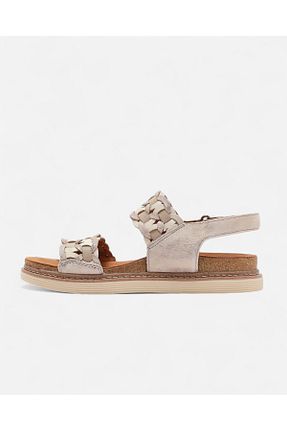 صندل بژ زنانه پاشنه کوتاه (1 - 4 سانتی متر) CLARKS - کد 929869808