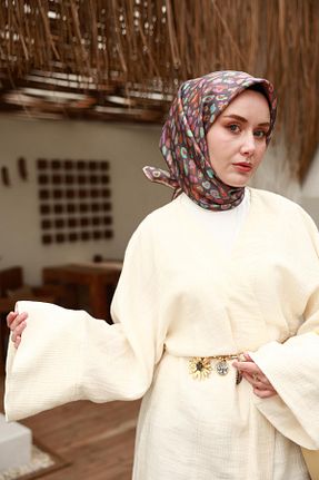روسری رنگی İpek Tivil Silk Home - کد 933895142