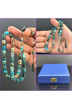 تسبیح آبی کهربا MİHMANDAR - کد 933210686