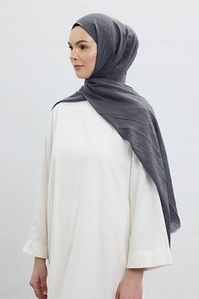 شال طوسی زنانه Qef - کد 933192397