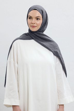 شال طوسی زنانه Qef - کد 933192397