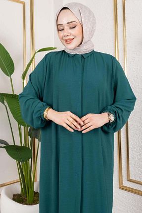 ست بالاتنه و پائین تنه سبز زنانه بافت Genel Markalar - کد 933917474