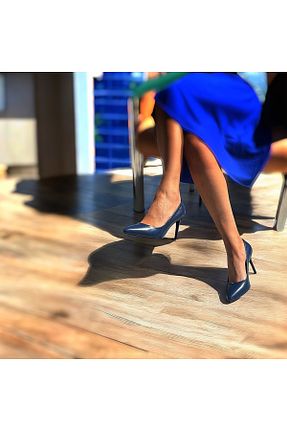 کفش استایلیتو سرمه ای پاشنه نازک NEVE SHOES - کد 933918716