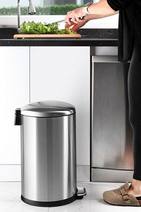 کیسه زباله بژ استیل (فولاد) Prima Nova - کد 762277003
