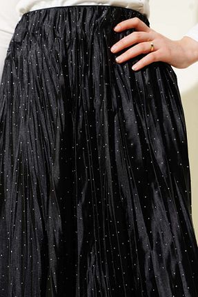 دامن حجاب مشکی کلوش YAZGI MODA - کد 933259857