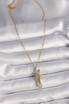 گردنبند جواهر رنگی زنانه سنگ طبیعی Genel Markalar - کد 895932471