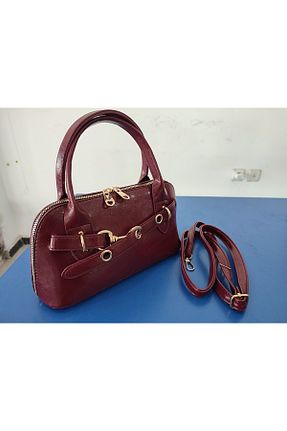 کیف دستی زرشکی زنانه ابعاد کوچک AYDOĞDU TİCARET - کد 933262033