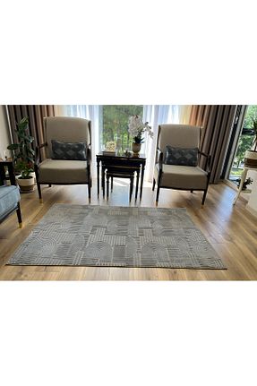 فرش طوسی زیره ضد لغزش OPC Tekstil - کد 933260928