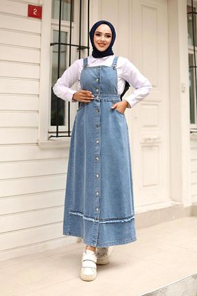 سالوپت حجاب آبی زنانه HARMAN BUTİK - کد 867120539