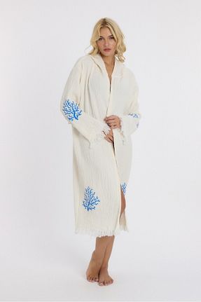 حوله پالتوئی آبی زنانه Mulberry - کد 897183972