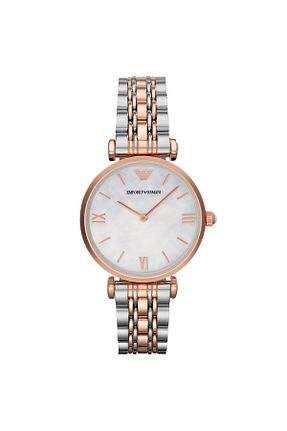 ساعت مچی صورتی زنانه 31-35 میلی متر Emporio Armani - کد 4496190