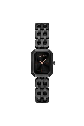 ساعت مچی مشکی زنانه استل (فولاد) Armani Exchange - کد 925753589