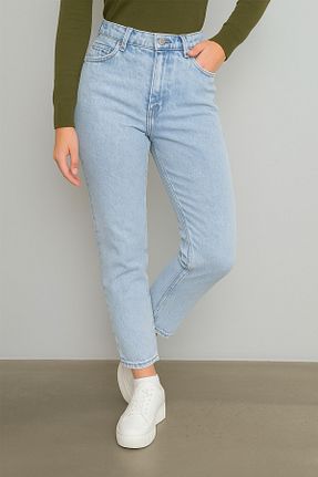 شلوار جین آبی زنانه پاچه ساده Rift Jeans - کد 930553372