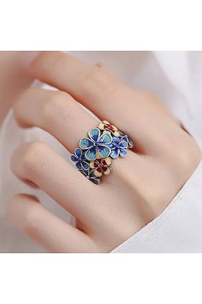 انگشتر جواهر رنگی زنانه byozanyılmaz - کد 933334002