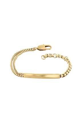 دستبند استیل (فولاد) طلائی مردانه استیل (فولاد) Calvin Klein - کد 924510004