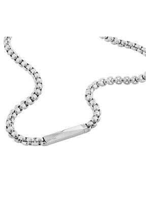گردنبند جواهر متالیک مردانه فلزی Calvin Klein - کد 894813507