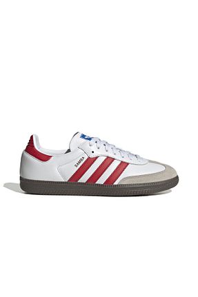 کفش اسنیکر سفید زنانه بند دار adidas - کد 839880298