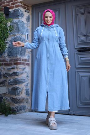کلاه و ابایا متالیک زنانه جین HARMAN BUTİK - کد 858343298