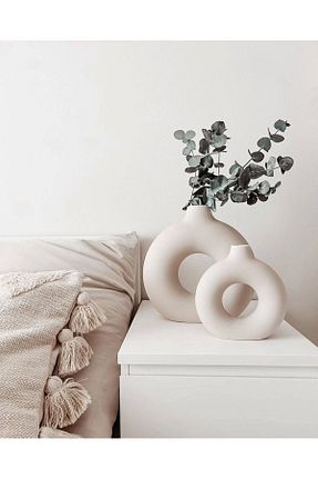 گلدان سفید Beton Genel Markalar - کد 331699789
