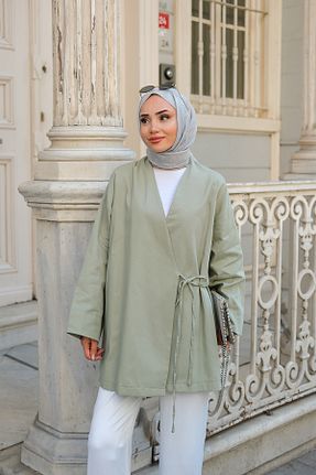 کت حجاب سبز زنانه رگولار LOCCO - کد 933349141