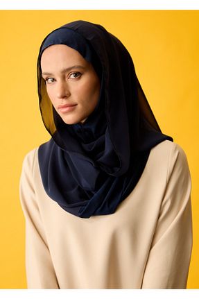 شال سرمه ای زنانه شیفون HOUSE OF MODEST - کد 933349089