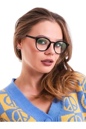 عینک محافظ نور آبی مشکی زنانه 52 CCA Optik - کد 933354470