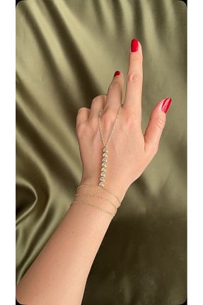دستبند استیل (فولاد) زرد استیل (فولاد) FASHİON JEWELRY - کد 933349400