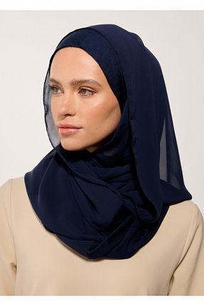 شال سرمه ای زنانه شیفون HOUSE OF MODEST - کد 933349089