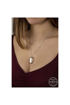 گردنبند نقره زنانه 925 عیار shop - کد 934258587