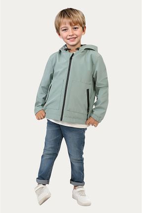 بادگیر و بارانی سبز بچه گانه ضد آب Outriverkids - کد 860914922