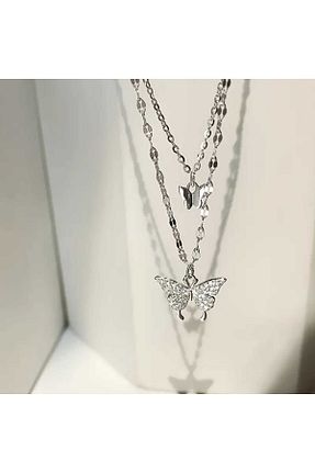 گردنبند جواهر زنانه سنگ FASHİON JEWELRY - کد 863474482