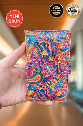 کیف پول رنگی زنانه سایز متوسط Vardo - کد 933372059