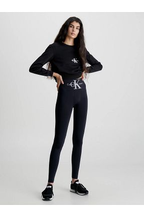 ساق شلواری مشکی زنانه بافتنی Calvin Klein - کد 933595309