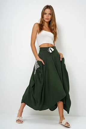 دامن رنگی زنانه بافتنی VAGGON - کد 933474158