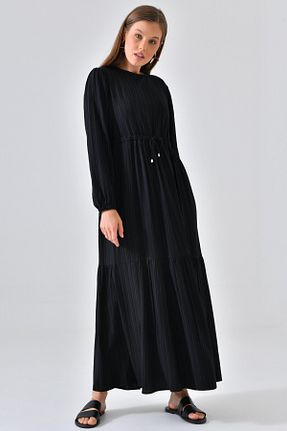 لباس مشکی زنانه بافتنی Saade - کد 742433467