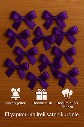 روبان بنفش serap çiçekçilik - کد 923929492