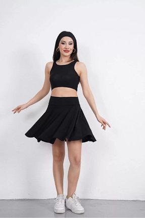 ست بالاتنه و پائین تنه مشکی زنانه پنبه ای FantaziAtölyesi - کد 936618442
