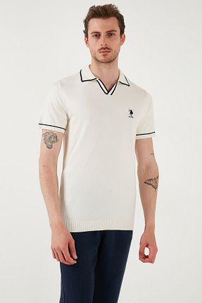 پلیور بژ مردانه چاپی U.S. Polo Assn. - کد 933560272