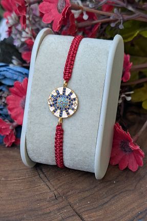دستبند جواهر رنگی زنانه زیرکن cheetah quality - کد 933560994