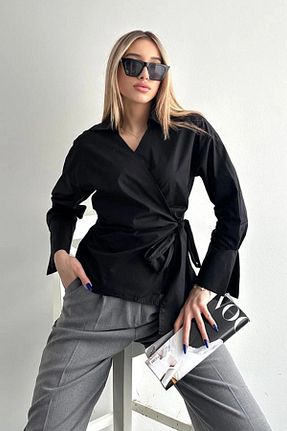 پیراهن مشکی زنانه رگولار bacc - کد 933574230