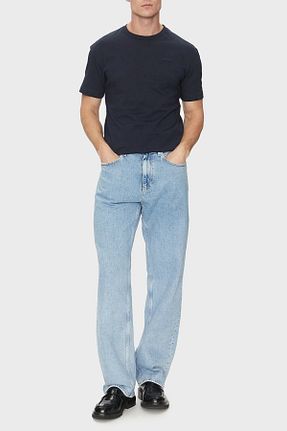 تیشرت سرمه ای مردانه Relaxed Calvin Klein - کد 934280893