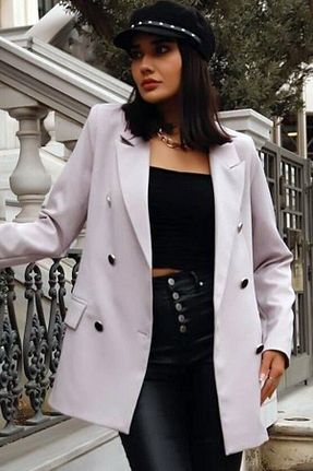 کت طوسی زنانه Blazer CoolLook - کد 933591745