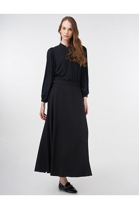دامن حجاب مشکی زنانه رگولار Kayra - کد 933597766