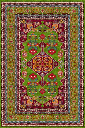 فرش رنگی قابل شستشو Rugs Modern Halı - کد 932861715