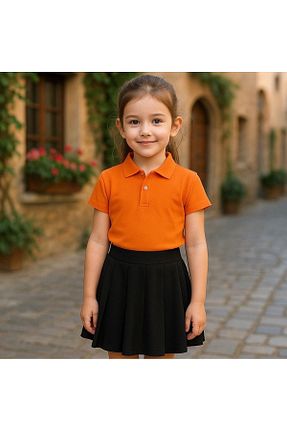 تیشرت نارنجی بچه گانه Relaxed Mcrkids - کد 814629316
