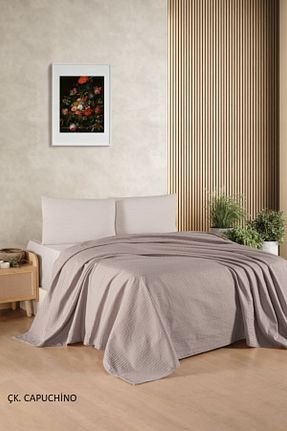 پیکه و ست پیکه دونفره رنگی پنبه ای Kristal - کد 933687883