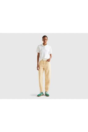 تیشرت اسپرت رنگی زنانه گشاد United Colors of Benetton - کد 933692757