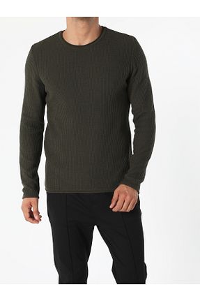 پلیور خاکی مردانه ساده Colin’s - کد 137534039