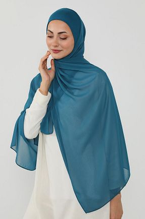 شال آبی زنانه Aisha