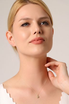 گردنبند طلا زرد زنانه 14 عیار Kolyecik - کد 933687160